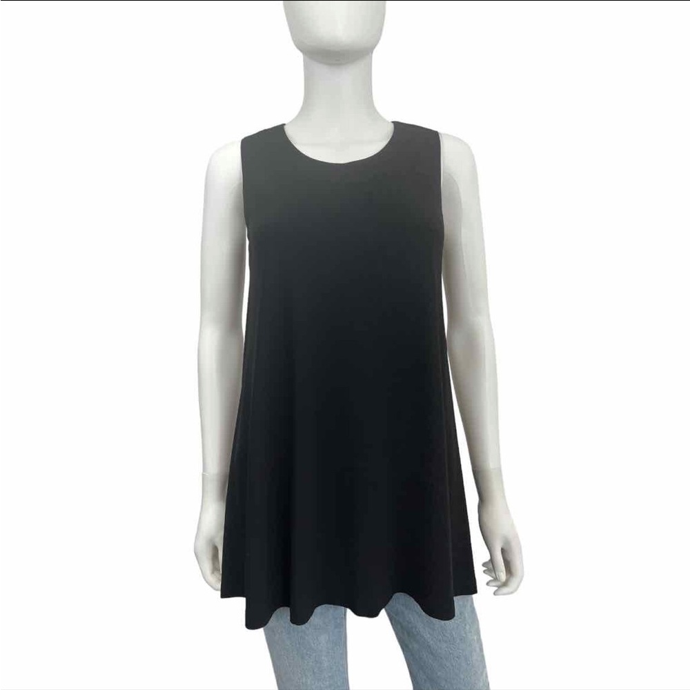 LAFAYETTE 148 New York Black Sleeveless Tunic, NWT